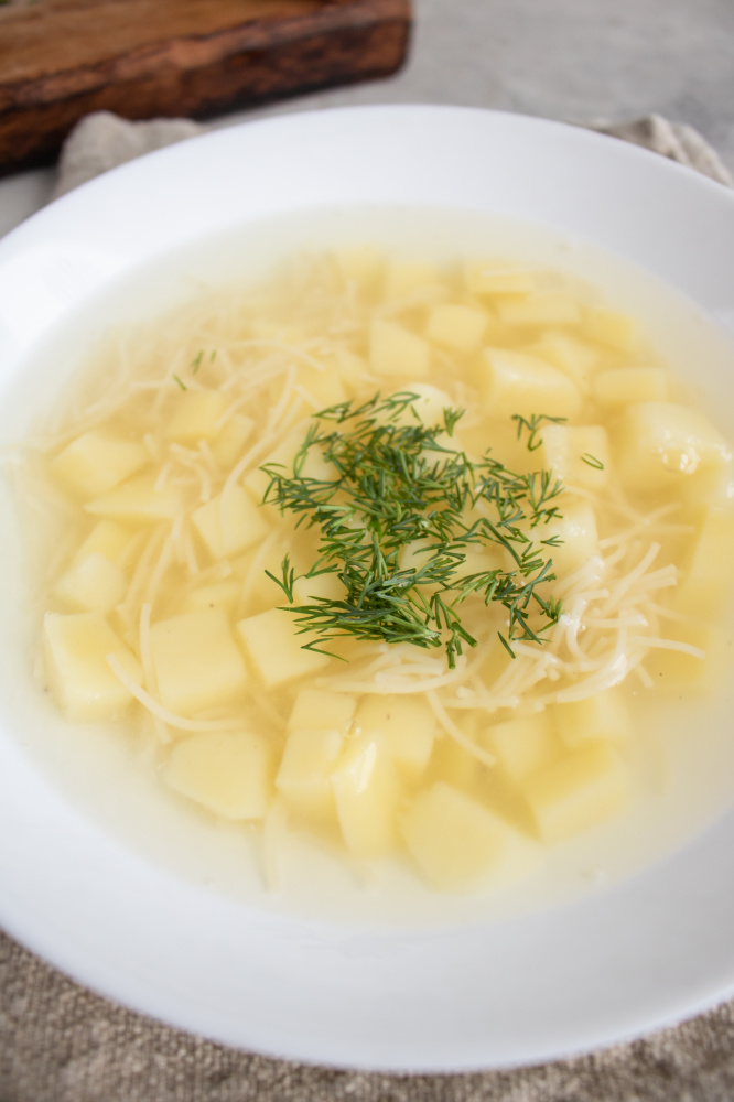 Диетический суп с фрикадельками