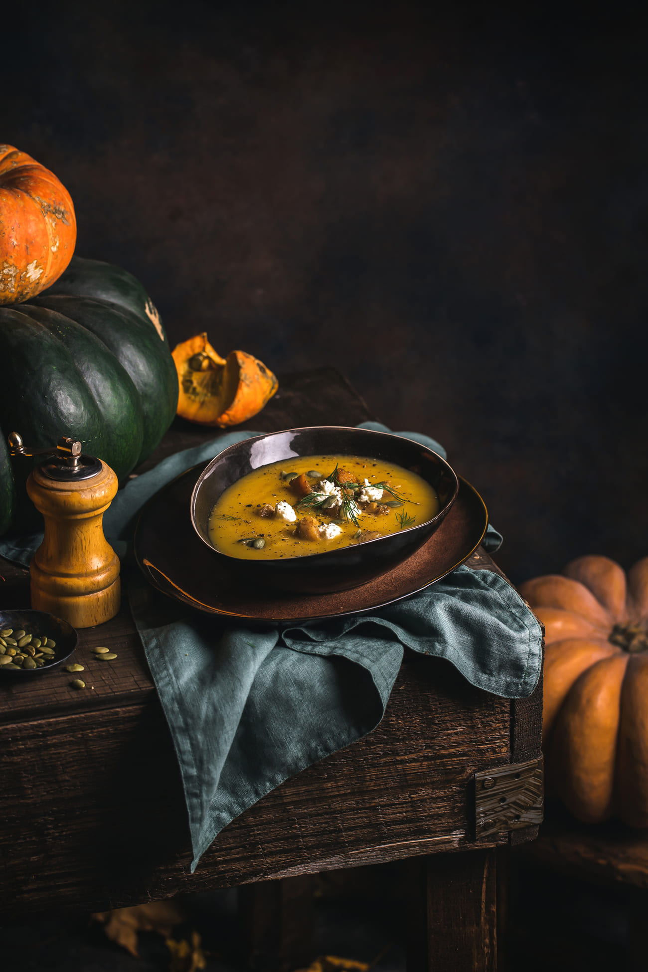 Тыквенный пряный суп — пошаговый рецепт приготовления с фото