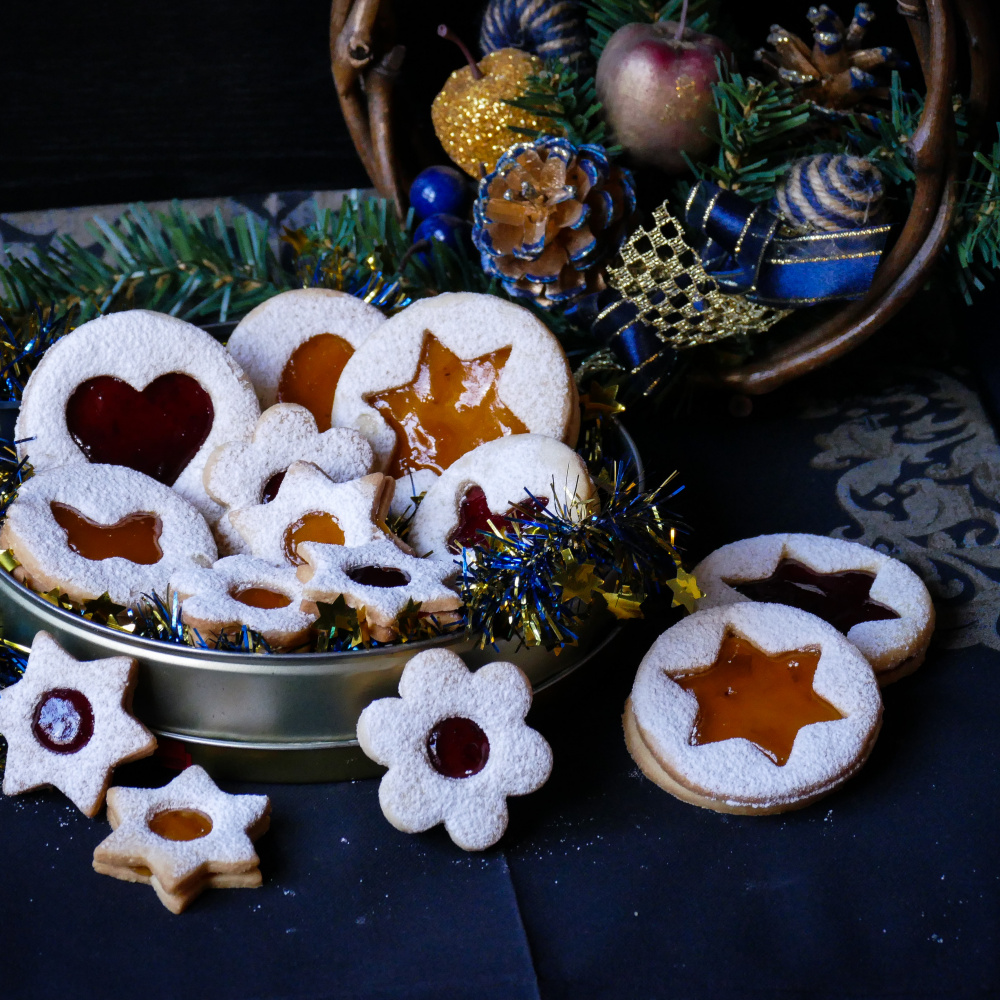 Линцерское печенье (Linzer Cookies)
