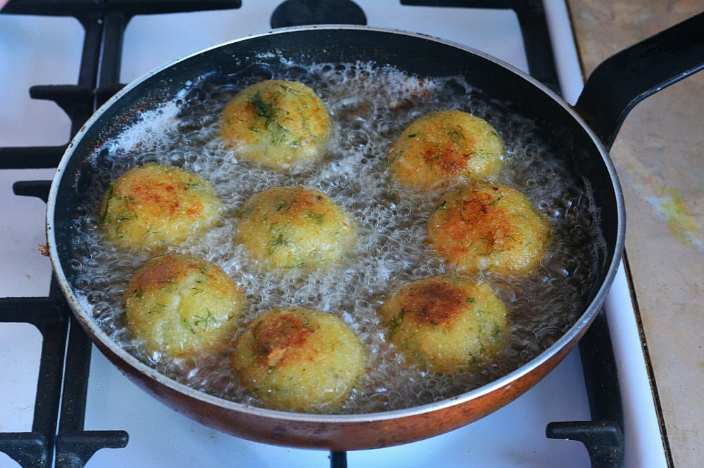 Рыбно-картофельные крокеты 