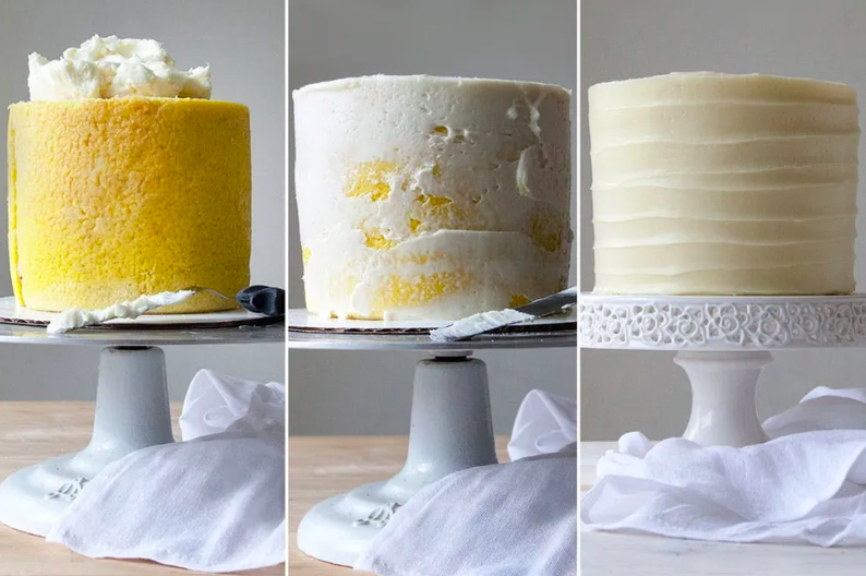 Ингредиенты для «Итальянский лимонный торт с вертикальными коржами»: