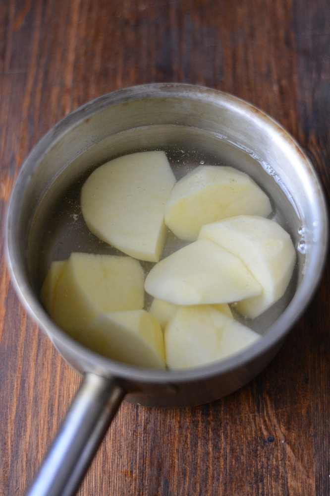 Хычины с картофелем и сыром