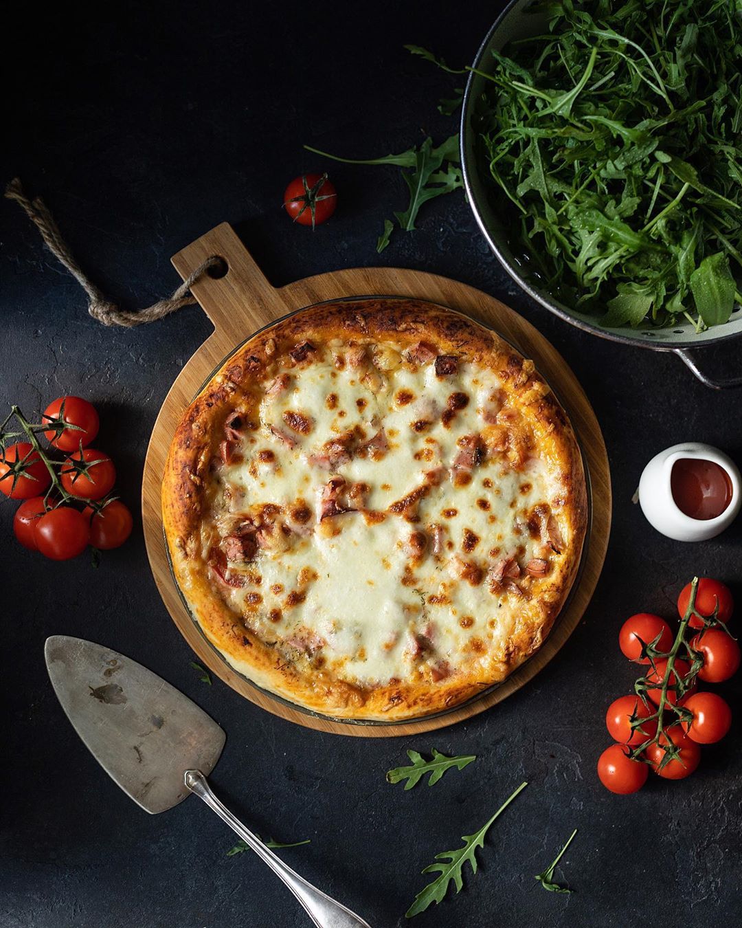 Итальянское дрожжевое тесто для пиццы